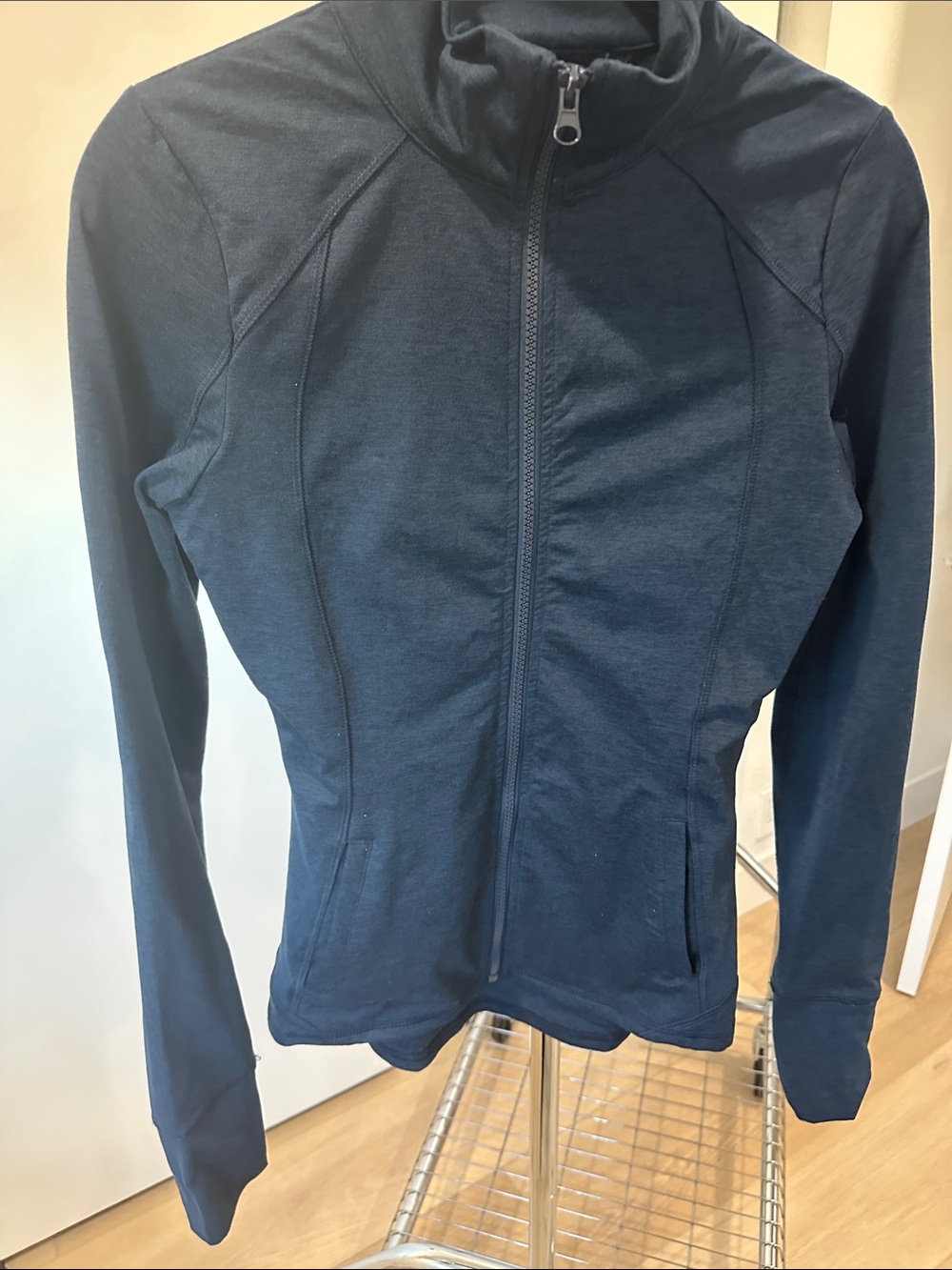 Gottex Navy Full-Zip Utility Jacket